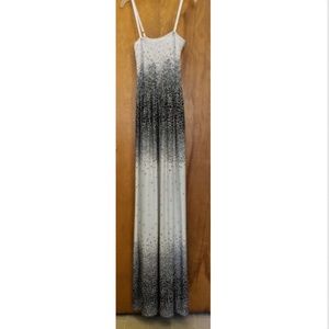 SHORELINE Maxi Dress White/Black ONE SIZE